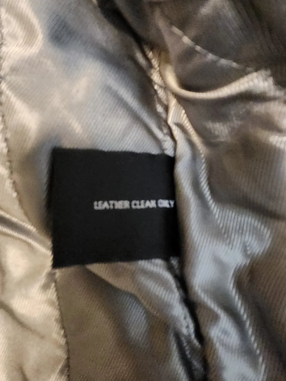 Brandini Black Leather Le Collezioni Jacket Mens Size Large